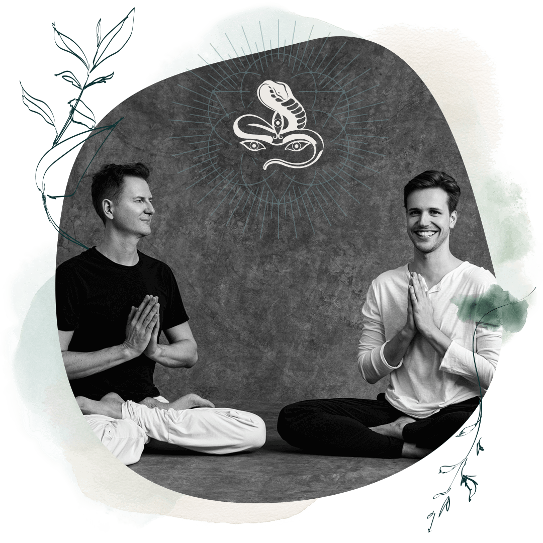 The five pillars - ahimsa, bhakti, shastra, nada and dhyana for contact